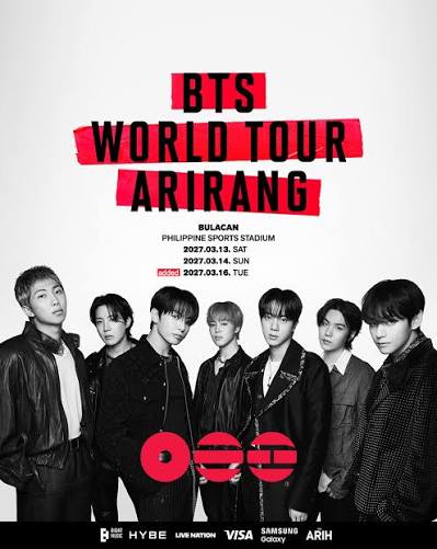 BTS WORLD TOUR "ARIRANG" IN BULACAN